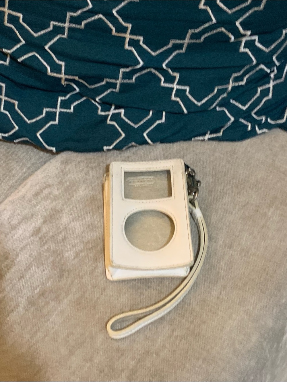 Vintage Coach Mini IPod Case